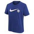 thumbnail image 2 of Youth Nike Royal Philadelphia 76ers Swoosh T-Shirt, 2 of 3