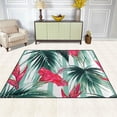thumbnail image 3 of 5'3" x 4' (63 x 48 inch) Area Rug, Pad Exotic Flowers Nursery Rugs Floor Mat for Kids Playing Room Living Room Bedroom, 3 of 6