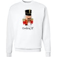 thumbnail image 2 of Inktastic Crushing It Nutcracker Adult Sweatshirt, 2 of 4