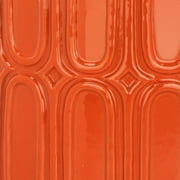 Safavieh Melody Lattice Indoor/Outdoor Garden Stool, Orange