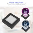thumbnail image 3 of Spptty Crystal Base Stand, Rotating Base, Colorful LED Light Rotating Crystal Display Stand Base, 3 of 7