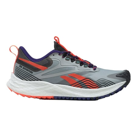 Womens Reebok FLOATRIDE ENERGY 4 ADVENTURE Shoe Size: 6.5 Pugry3 - Cblack - Orgfla Running