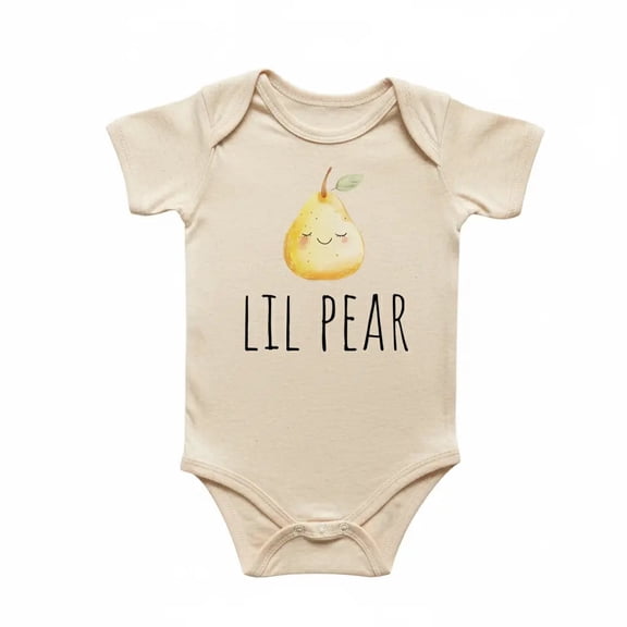 Pear Newborn Baby Bodysuit