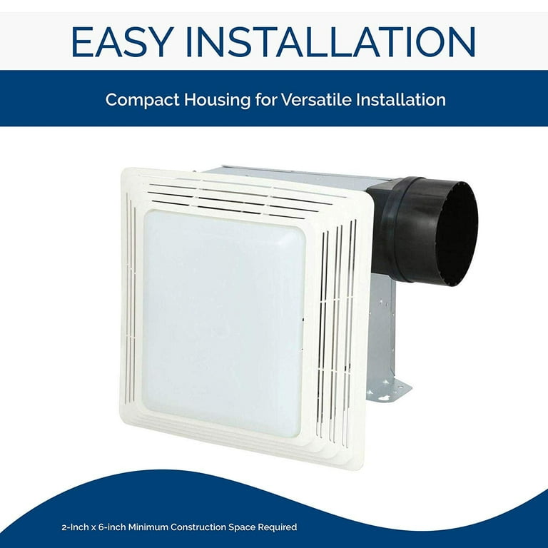 How To Install A Broan 678 Ventilation Fan With Light Shelly Lighting