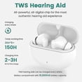 thumbnail image 3 of Rechargeable Bluetooth Hearing Aid Wireless Portable BTE Elderly Hearing Aids Magnetic Charging Sound Amplifier Listen Music, 3 of 5