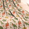 thumbnail image 3 of Pink Cartoon Dinosaurs Christmas Pattern Blanket,Comfortable Soft Lamb Wool Throw Blanket,All Season,Warm Lightweight Blankets for Sofa Bed Couch Living Room Chair,40"x50", 3 of 4