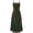 Dark Green, variant on Women's Summer Dress Sleeveless Spaghetti Strap Midi Dress Sexy Cowl Neck Floral Cocktail Dress Party Dresses
