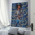 thumbnail image 3 of Portrait Painter Kehinde Wiley Painting Art Poster (34) Artworks Picture Print Poster Wall Art Painting Canvas Gift Decor Home Posters Decorative 12x18inch(30x45cm), 3 of 6