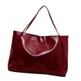 thumbnail image 5 of fenteer Women Shoulder Bag Casual Travel Shoulder Bag Handbag for Work Travel Street Red, 5 of 8