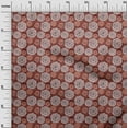 thumbnail image 2 of oneOone Organic Cotton Voile Fabric Circle Block Fabric Prints By Yard 42 Inch Wide, 2 of 4
