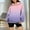 Pink ①, variant on Chiccall Gradient Hoodie Women Casual Hooded Pullover Sweatshirt Long Sleeve Front Pleated Cute Tops Oversized Clothes 2025 Fall Winter