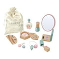 thumbnail image 3 of Kit de maquillaje de princesa para niños, juego de simulación, peine, espejo, juego de maquillaje de madera, de maquillaje, set de belleza para niñas, 3 of 9