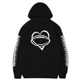 thumbnail image 3 of toraway Chandails en Molleton à Col Rond Graphiques Hommes Hiver Fans de Football Sports Sweat Vintage Joueur Rétro Pull à Capuche Tops L, 3 of 4
