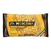 La Moderna Elbow Pasta, Noodles, Durum Wheat, Protein, Fiber, Vitamins, 7 Oz