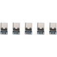 thumbnail image 1 of 10 Pcs USB 3.1 Type C Connector 14 Pin Female Socket Receptacle, 1 of 5