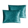 thumbnail image 4 of Grace Living Aashvi Crinkle Velvet 3pc Comforter Set - 2 Pillow Shams, 1 Comforter, 4 of 5