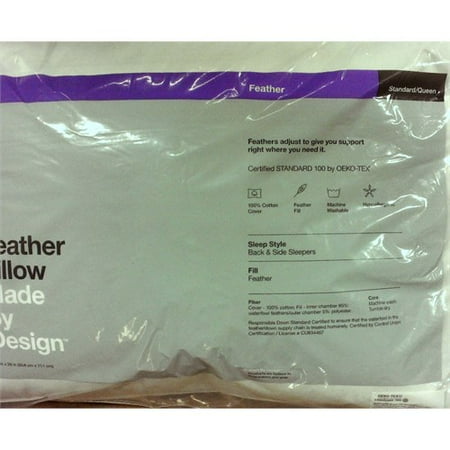 Feather Pillow - Made By Design Queen 