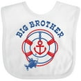 thumbnail image 3 of Inktastic Nautical Big Brother Boys Baby Bib, 3 of 4