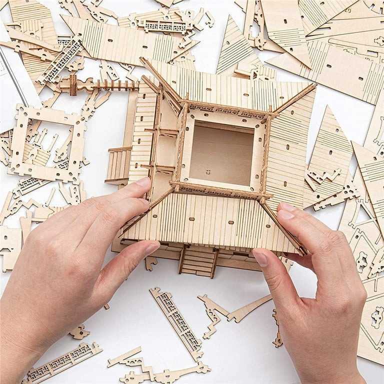 Wooden construction best sale kits for adults