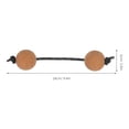 thumbnail image 2 of QUMIIRITY Cork Hand Shaker Ball for Home Use Develop Music Sense 1Set, 2 of 7