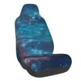 thumbnail image 1 of Wukai Abstract Colorful Art Supplies Full Set Car Seat Covers with Soft Padding Universal Auto Front Seats Protector and Cushion Mat, 1 of 5