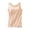 Beige, variant on Women's Sports Bra Tank Top Seamless Built In Cup Yoga Camisole Comfortable Stretchy Workout Casual Wear Compression Top Men 2XL