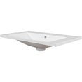 thumbnail image 4 of Hassch 30" Bathroom Vanity Top Single Ceramic Sink with 3-Faucet Holes, White, 4 of 8