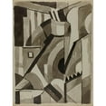 thumbnail image 3 of Carl Newman 19x24 Black Modern Framed Museum Art Print Titled - Abstract 3, 3 of 5