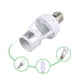 thumbnail image 4 of Soporte de bombilla Irfora Sensible PIR Sensor de movimiento E27 LED Base de la bombilla Socket Infrafed Luz automática Soporte de la lámpara Interruptor para vestidor Lavandería Garaje Irfora Soporte de bombilla, 4 of 5