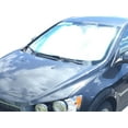 thumbnail image 2 of HeatShield, The Original Windshield Sun Shade, Custom-Fit for Chevrolet Sonic Hatchback (5D) w/o Sensor 2012-2020, Silver Series, 2 of 4