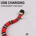 thumbnail image 5 of Kiplyki USB Rechargeable Snake Toy Intelligent Sensing Coral Snake Simulation Intelligent Obstacle Avoidance Coral Snake Tricky Toy, 5 of 9