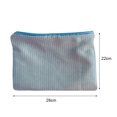 thumbnail image 3 of Bolsa de cosméticos a cuadros Caja de maquillaje ligera para mujeres Regalos de vacaciones (Azul) Tmvgtek Cuidado Belleza, 3 of 6