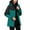 Green, variant on Pisexur Jackets for Women Trendy Long Fleece Windbreaker Jacket Casual Zip Up Hooded Jackets Fashion Warm Bomber Jackets Plus Size Outerwear with Pockets M-5XL