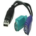 thumbnail image 5 of iMBAPrice USB To Dual PS2 Adapter for Mouse and Keyboard - Black, 1 Pack, 5 of 5