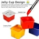 thumbnail image 5 of Juego de pintura HIMI Gouache 24 colores x 30 ml/1 oz con pinceles y paleta Diseño de copa de gelatina No tóxico Perfecto para principiantes estudiantes artistas (verde), 5 of 7