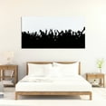 thumbnail image 4 of Empire Art Direct Let's Party Frameless Free Floating Tempered Glass Panel Graphic Wall Art, 72" x 36", Ready to Hang, 4 of 9