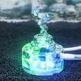thumbnail image 3 of Luz burbujeadora para pecera, lámpara LED sumergible decorativa con degradado colorido, piedra de aire para acuario, enchufe del Reino Unido, 100-240V, 3 of 5