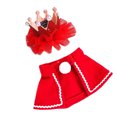 thumbnail image 1 of OULII Pet Cat Clothing Cat Costume Headdress Assorted Color Pet Formal Accessories 1 Set, 1 of 8