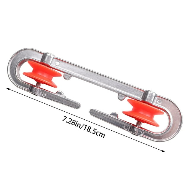 JJKBVCLO Clothes Rack Rolling Separator Tool Rope Separation Plastic Metal Clothesline