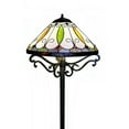 thumbnail image 3 of Curly 21 in. 2-Light Indoor Black Finish Floor Lamp with Light Kit, 3 of 3