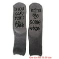 thumbnail image 5 of TINYSOME Women Fuzzy Plush Slipper Socks If You Can Read This Wine Hosiery Cupcake Gifts, 5 of 14