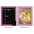 thumbnail image 4 of Grooved 6 in. x 8 in. Pink Picture Frame Set (Set of 4), 4 of 6