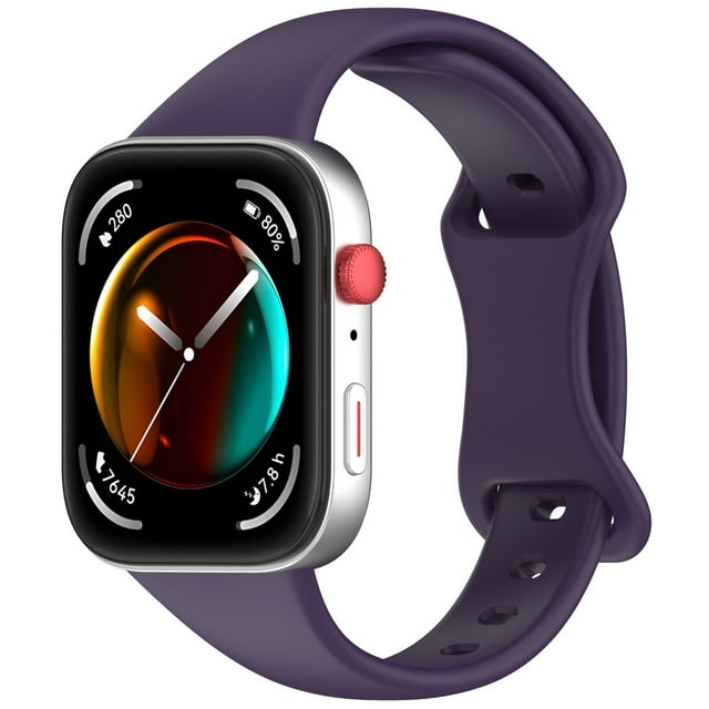 Fit4 Pro Smart Watch Band Replacement Silicone Strap Compatible with Latest Model Slim Comfortable Durable Accessory
