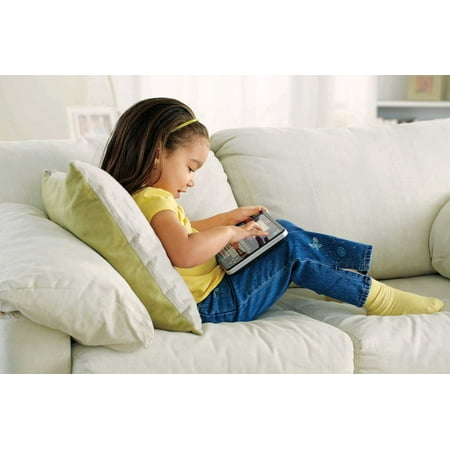 Fisher-Price Smart Tablet Preschool Electronic Learning Toy with Lights Games & Bilingual Content