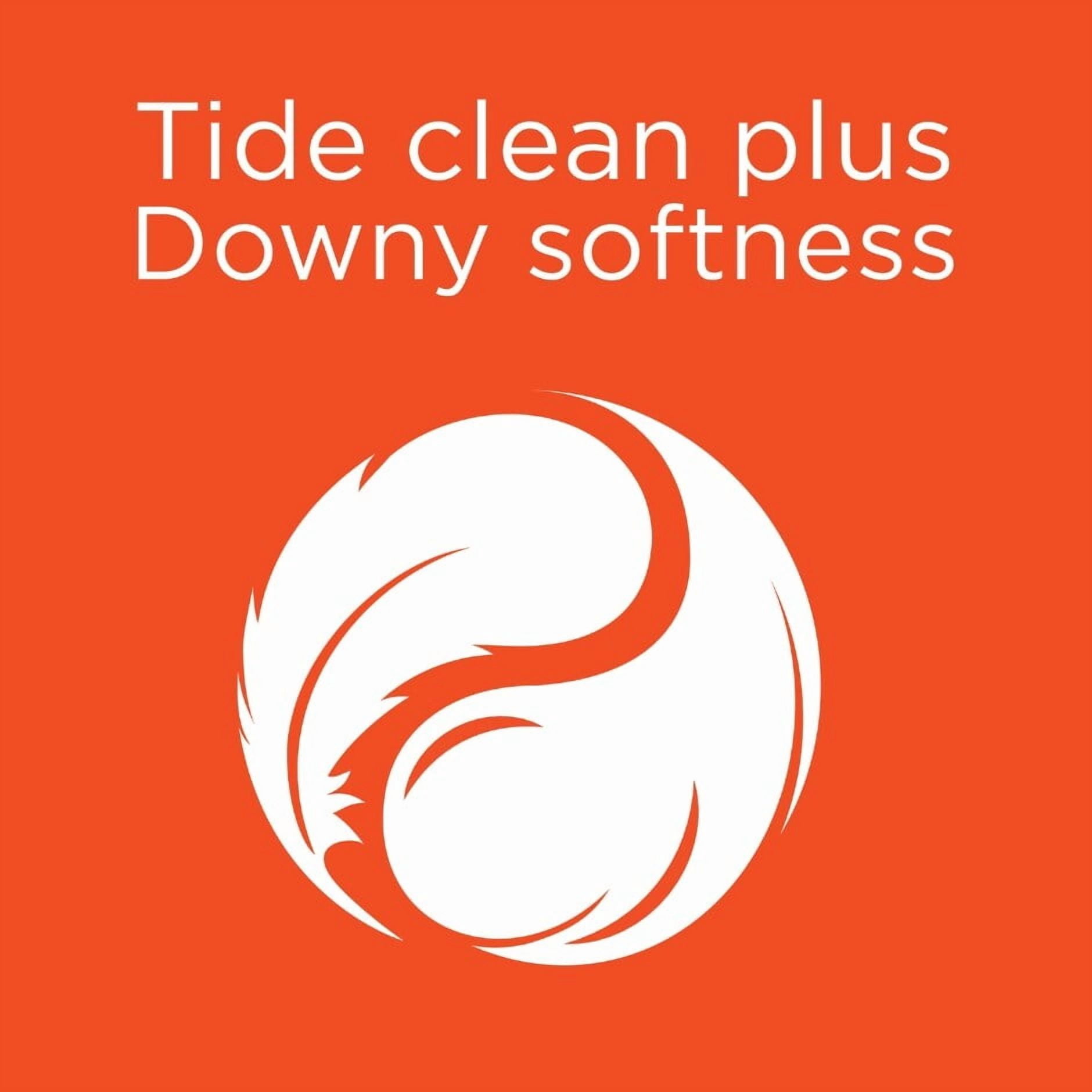 Tide + Downy April Fresh Liquid Laundry Detergent (Pack 3) - 72 Loads, 111fl