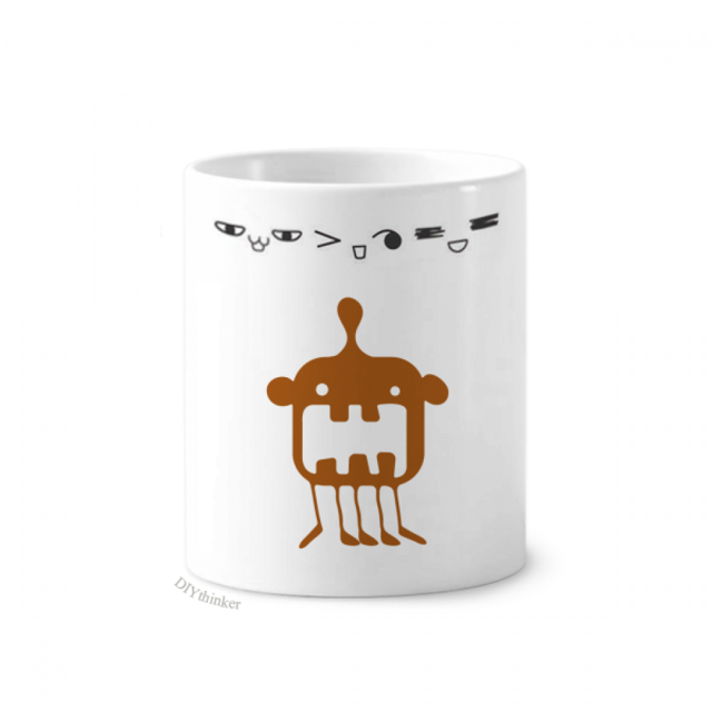 Universo monstruo alienígena criatura alienígena Taza de cepillo de dientes