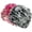 2hat#black+pink, variant on SikaFu Women Men Distressed Balaclava Y2k Knitted Beanie Gothic Fuzzy Winter Hat Outdoor Ski Knit Cap