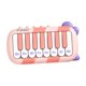 thumbnail image 3 of Piano de juguete para bebé, juguete Musical para bebé, viaje, educación temprana, Piano de bolsillo para educación temprana, juguete musical iluminado rosa, 3 of 9