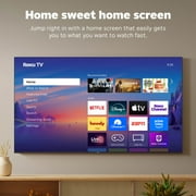 Roku Smart TV – 65-Inch Select Series, 4K HDR TV – Roku TV with Enhanced Voice Remote