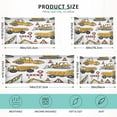 thumbnail image 2 of GZHJMY Construction Cars Pillowcase Standard Size, Super Soft Pillow Shams Covers, Plush Cozy Pillow Cases with Zipper, 20" X 26"（407）, 2 of 6